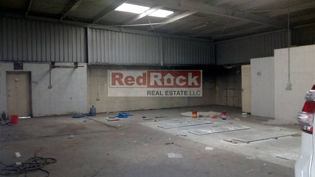 Small Commercial Warehouse 2000 Sqft in Al Quoz @ Aed 95K/Yr