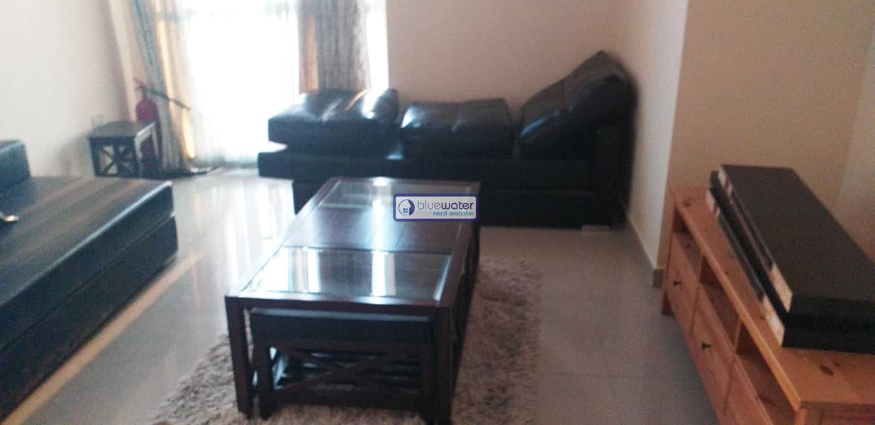 5 FURNISHED 1BHK FOR RENT- LAKESIDE TOWER IMPZ. 30k-4 Cheques