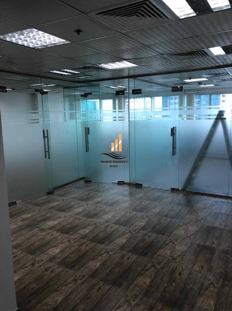 4 SEMI FITTED OFFICE FOR RENT IN HDS TOWER JLT