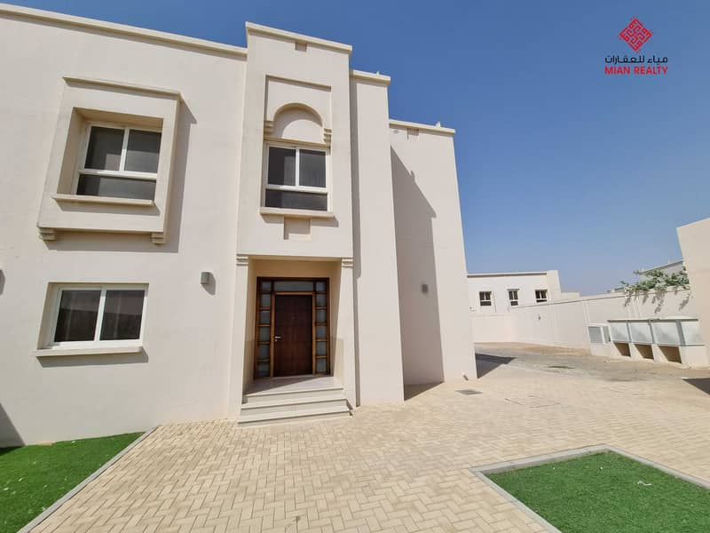 Spacious 4 Bedrooms Available for rent in Barashi area with kitchen appliances for 85000 AED