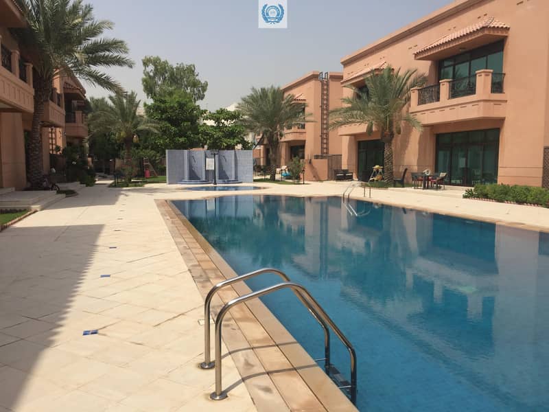 Gated Community, Modern Design, C/A/C , GYM, Pool, Huge Garden In The Heart Of Sharjah.