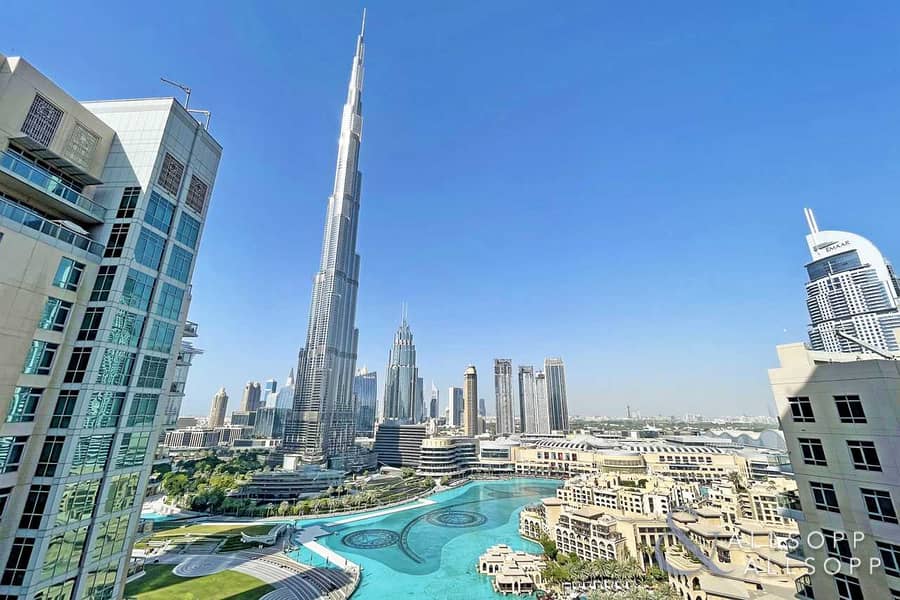3 Bed + Maids | Burj Khalifa View | Best Layout
