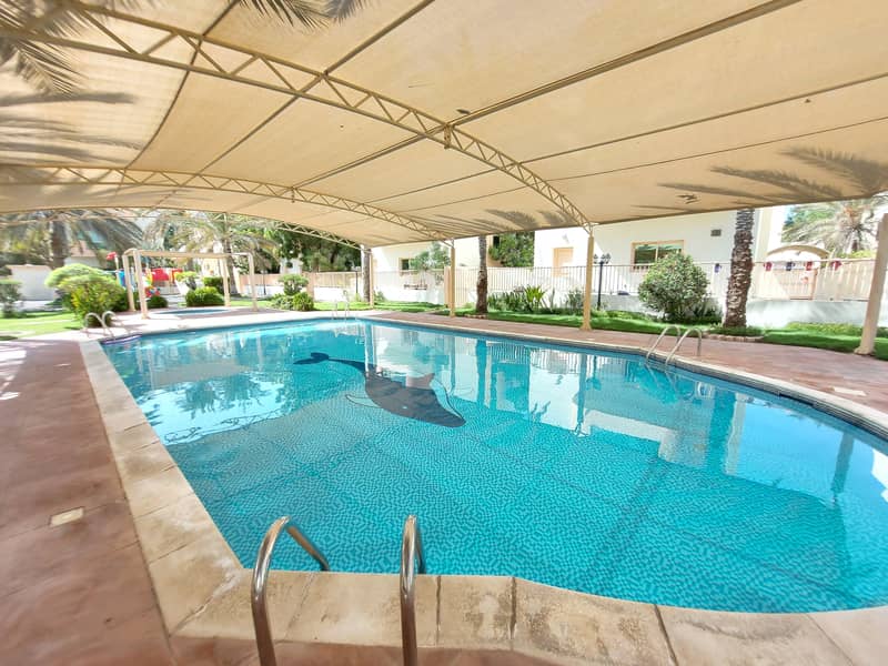 Gym pool ! Spacious 3 bedrooms compound villa in sharqan