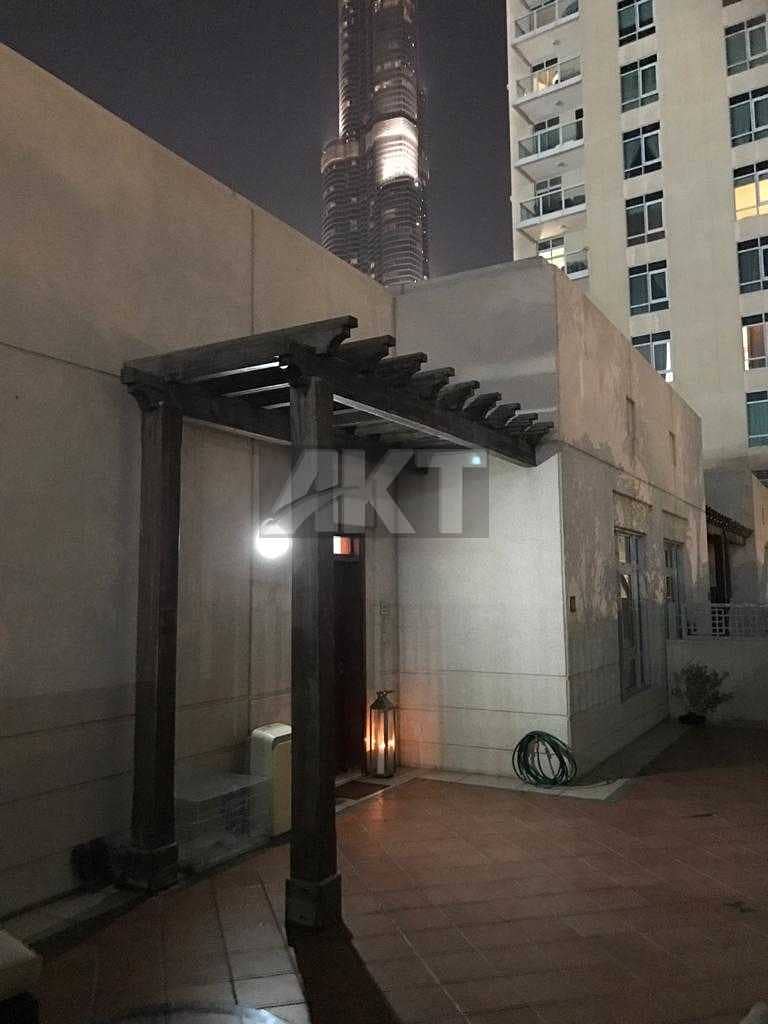 4 AMAZING AND UNIQE VILLA IN DOWNTOWN/ RESIDENCES 1/ 2 BEDS/ BURJ VIEW/ 2680 SQFT