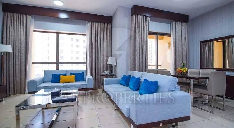 Furnished 3BR Hotel Apartment | All Bills Included
