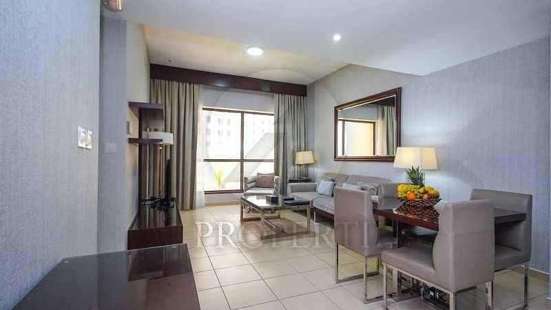 Furnished 1BR Hotel Apartment | All Bills Included