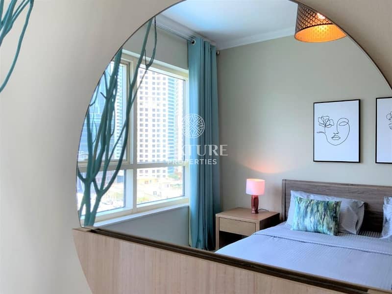 19 Genuine Ad  | Marina View | Spacious |  1 Bedroom | Dubai Marina