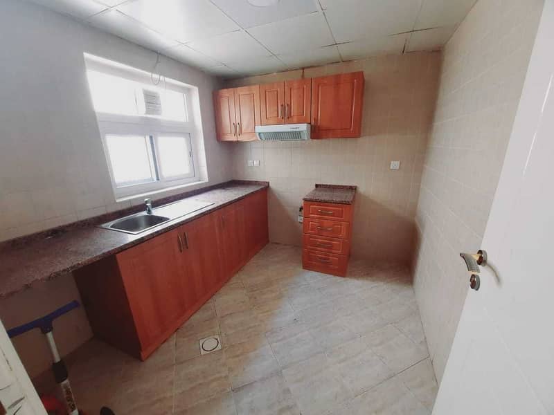 17 One month free 1bhk apartment with wardrobe 2washrooms+parking free just 24k Close to al zahia city centre muwaileh