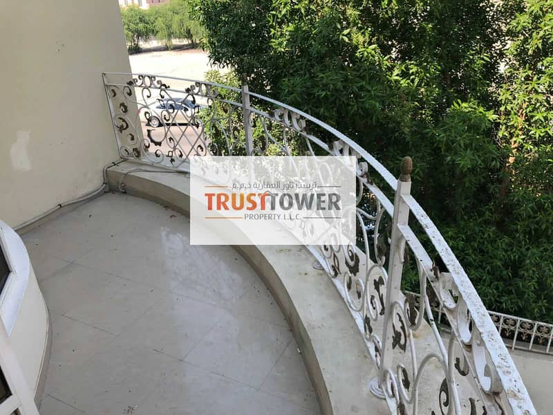 12 2 BHK with balcony for rent in Al Bateen Airport near to carrefour
