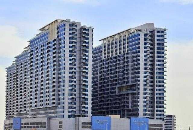 شقة في برج سكاي كورتس A،أبراج سكاي كورتس،مجمع دبي ريزيدنس 1 غرفة 360000 درهم - 5439492