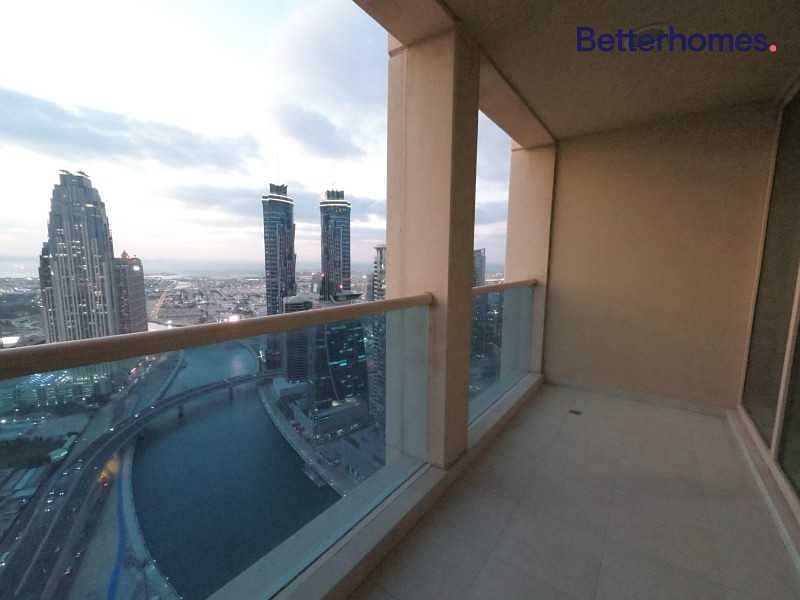5 Managed | 2 BR | High floor|Unfurnished |Open view