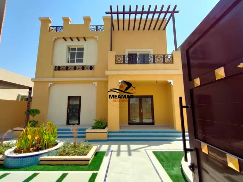 New villa for sale Very good price Suitable for all families without down payment Bank financing and convenient installments