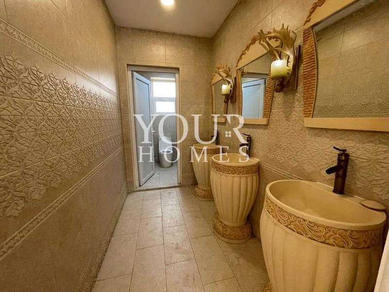 16 6 bedrooms villa plus maid room in Al Khwaneej. 250k