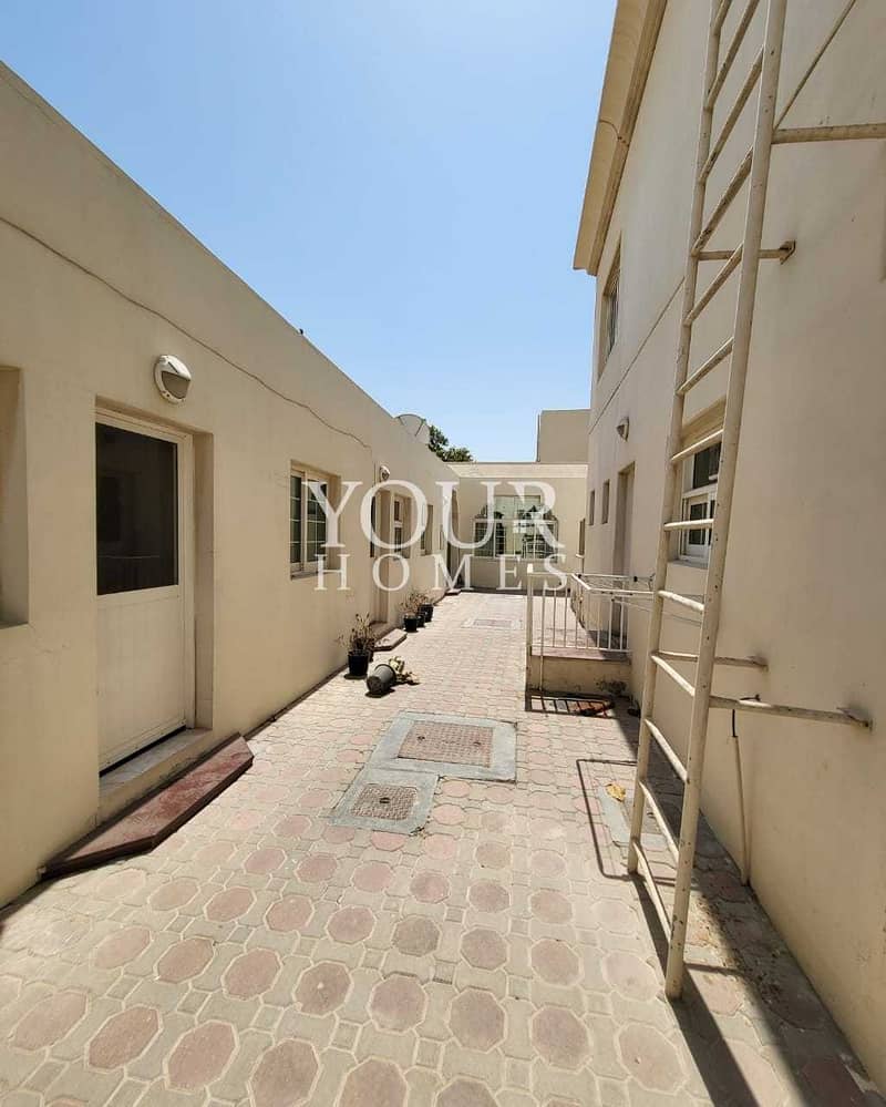 17 6 bedrooms villa plus maid room in Al Khwaneej. 250k