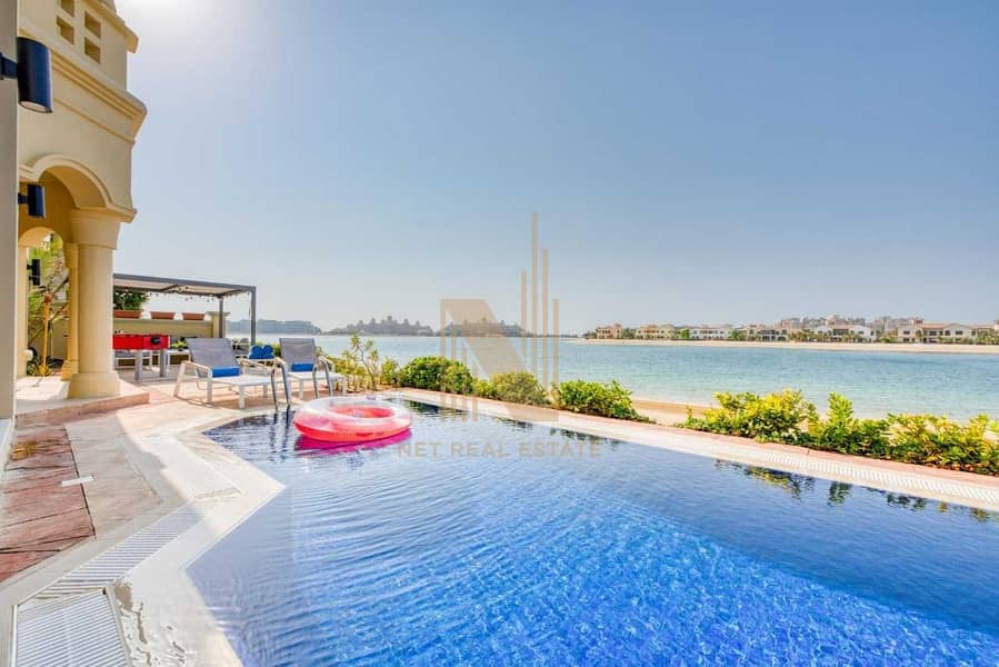 3 Palm Jumeirah I Furnished 4BR Villa I Private Pool