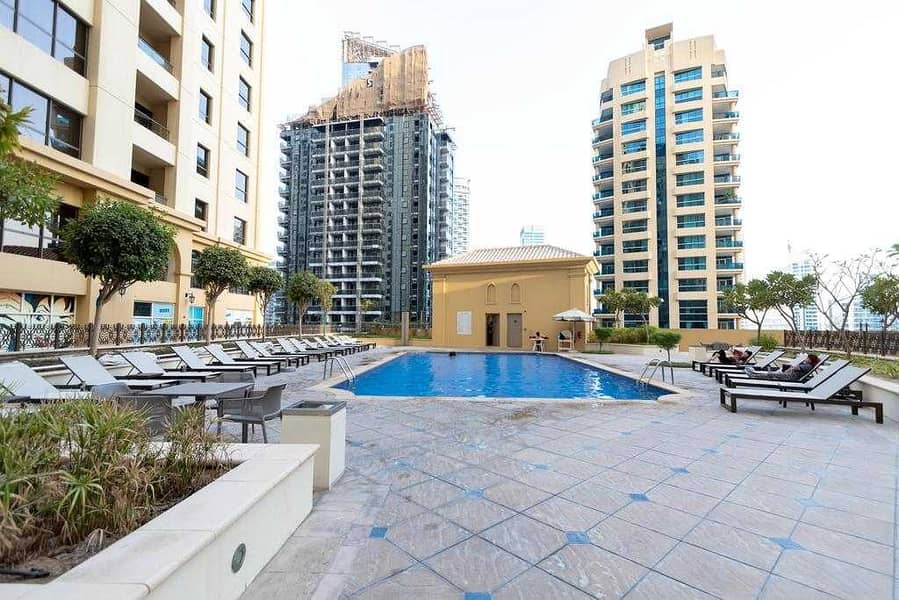 24 1 BR apartment with Amazing Views in JBR
