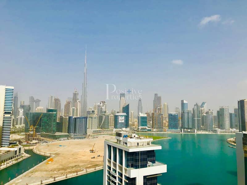 4 MODERN LAYOUT | BURJ KHALIFA AND CANAL VIEW