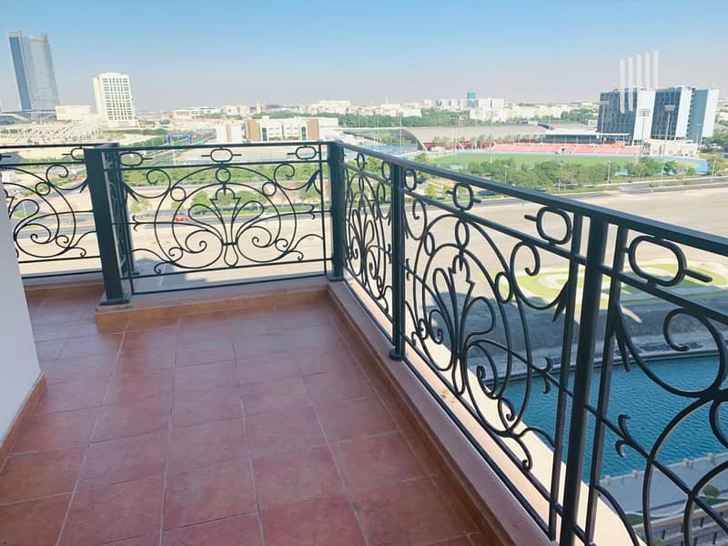 شقة في طراز أوروبي،مساكن القناه المائية غرب،مدينة دبي الرياضية 1 غرفة 42000 درهم - 5443306