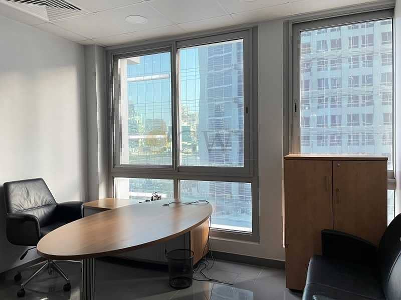 3 Fitted Office in Silver Tower in Business Bay