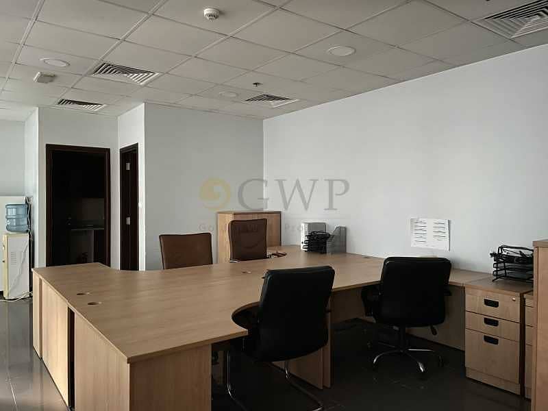 8 Fitted Office in Silver Tower in Business Bay