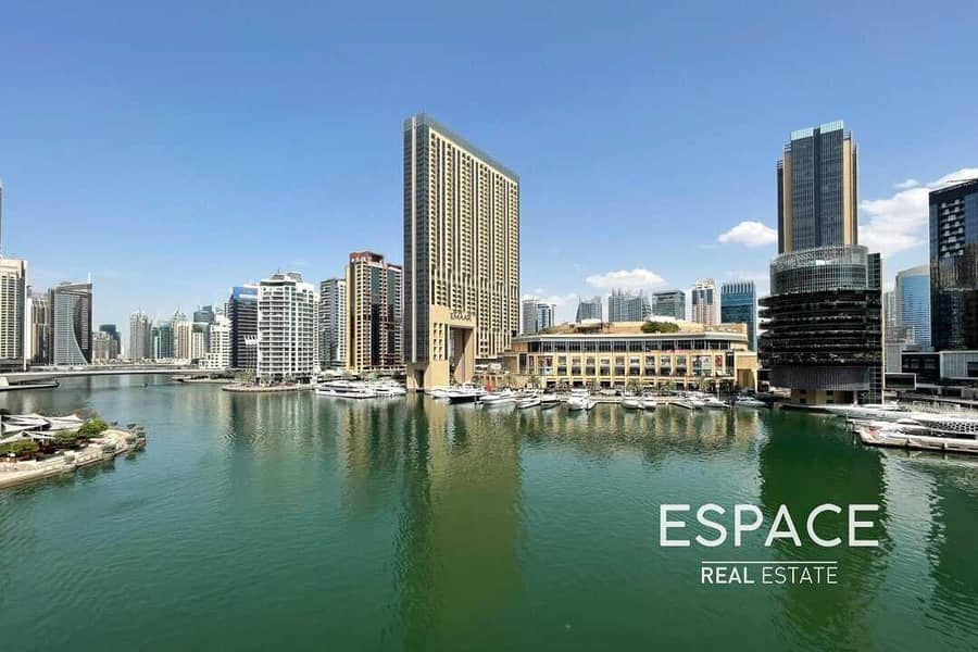 Rare Unit | Large Balcony | Marina View