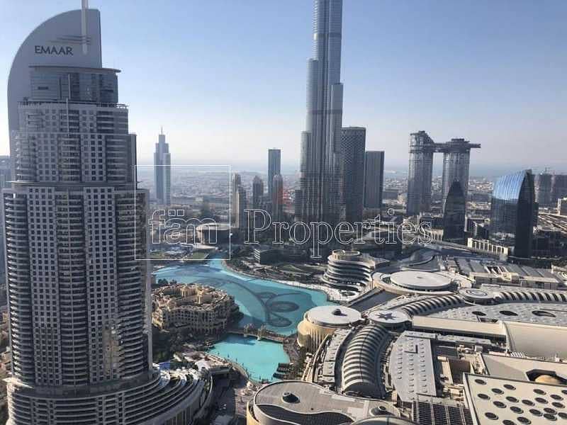 14 Burj Khalifa View|All BIlls|Serviced|New condition