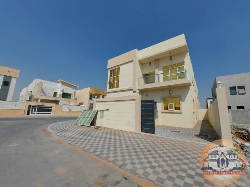 Own now your own villa for you and your family in the Al Yasmeen area in Ajman, a very special villa with the latest decorations