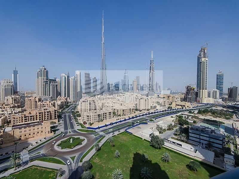 Spacious 2BR Burj Khalifa View|Vacant|30th October