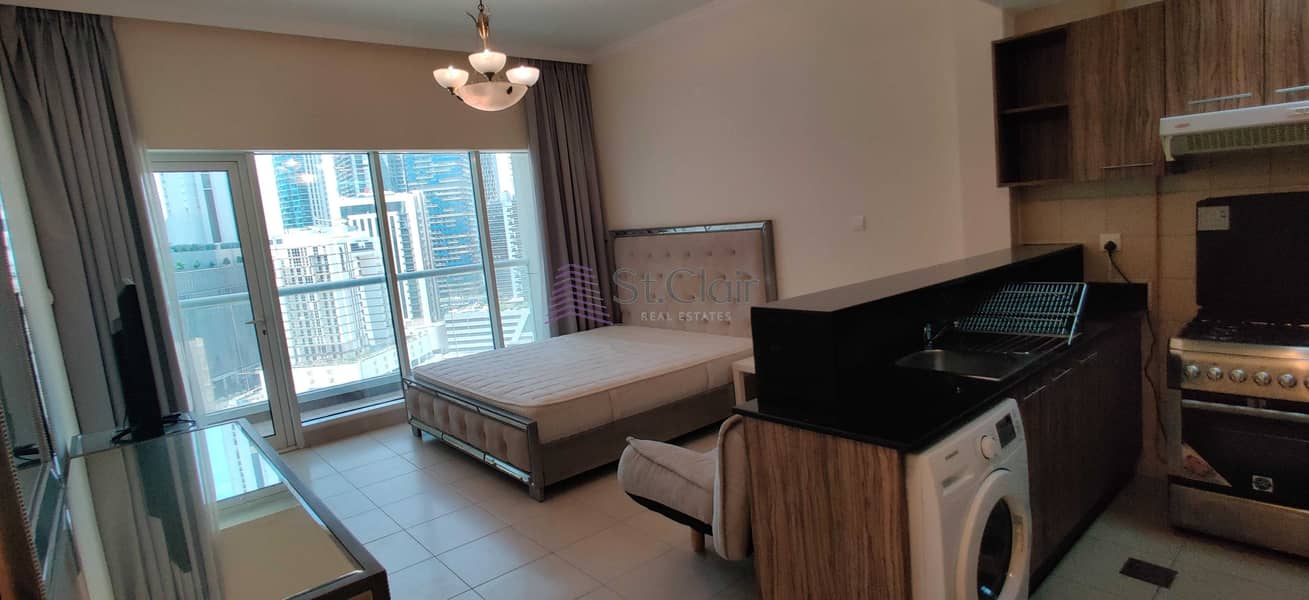 9 FULL FURNISHED  | BIG BALCONY | READY TO MOVE | AED 40000