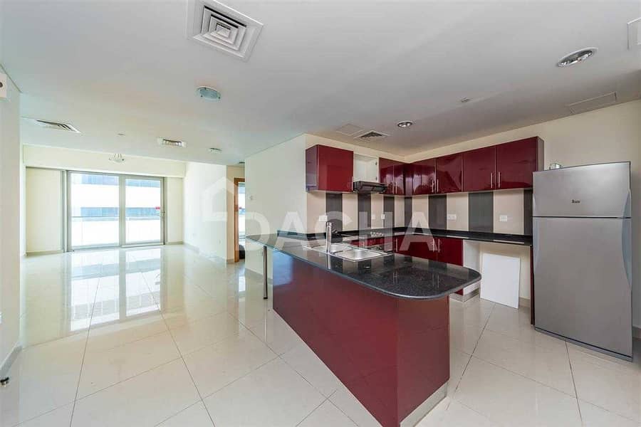 2 Palm / Sea Views / Mid Floor / Unfurnished!