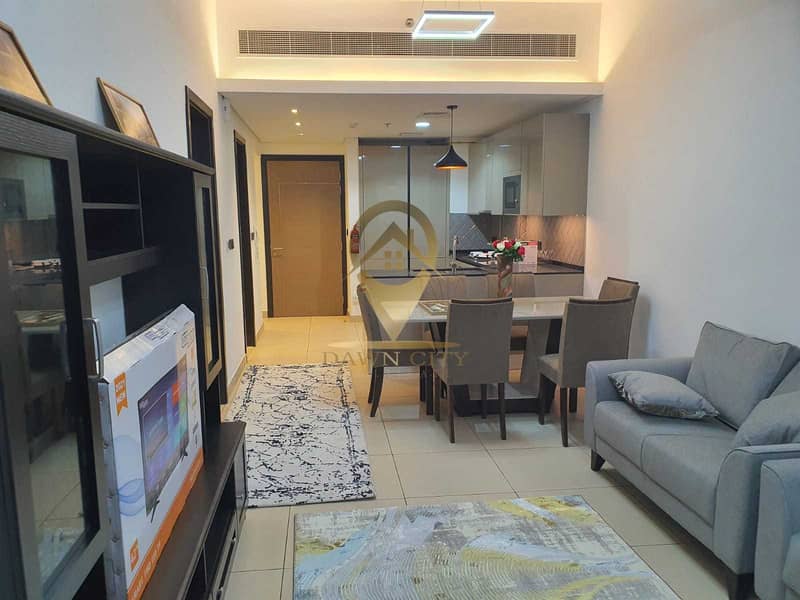 BRAND NEW | FULLY FURNISHED 1BR | BIG BALCONY | POOL VIEW