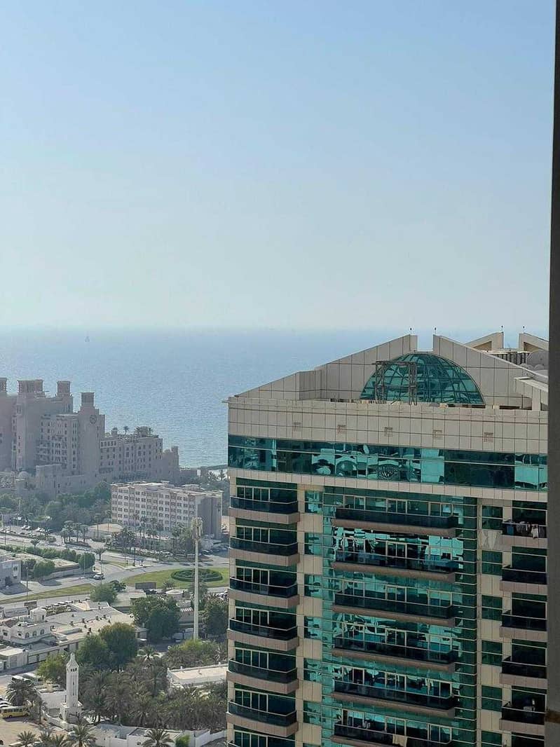 Furnished apartment one room and a hall for monthly rent in Ajman in City Towers