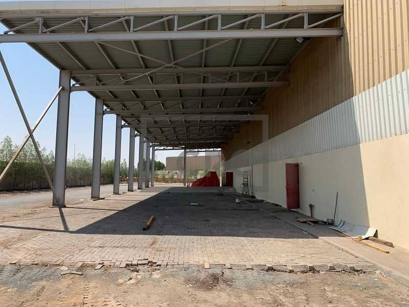 7 Huge Warehouse | 4600kw power | Open Yard Area