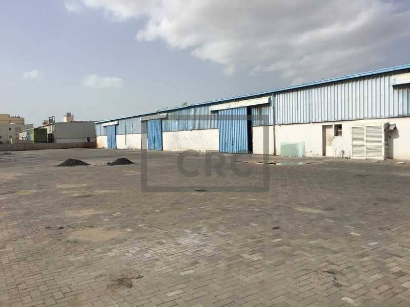 8 Tenanted|High Power|Al Quoz 2|Open land