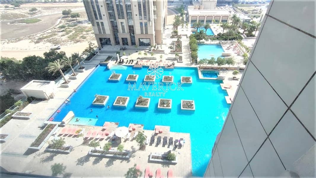 13 Largest 2BR | High Floor | Pool View