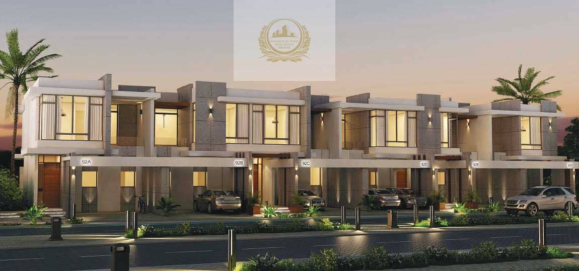 Three-bedroom villa in Dubai for sale only in installments