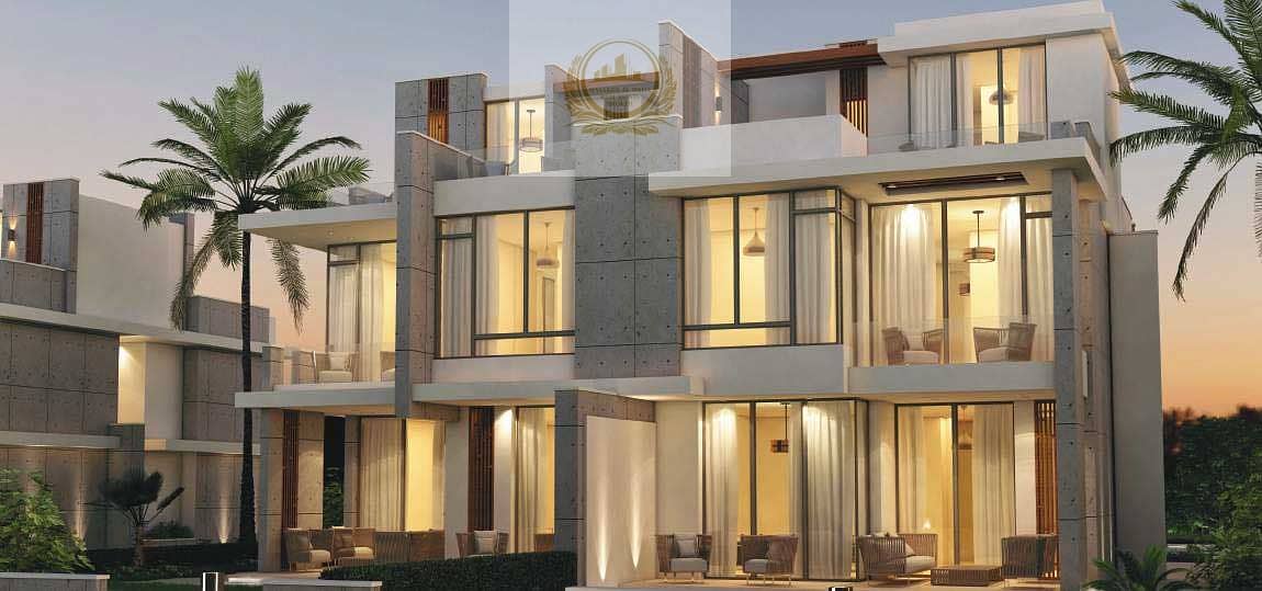 2 Three-bedroom villa in Dubai for sale only in installments