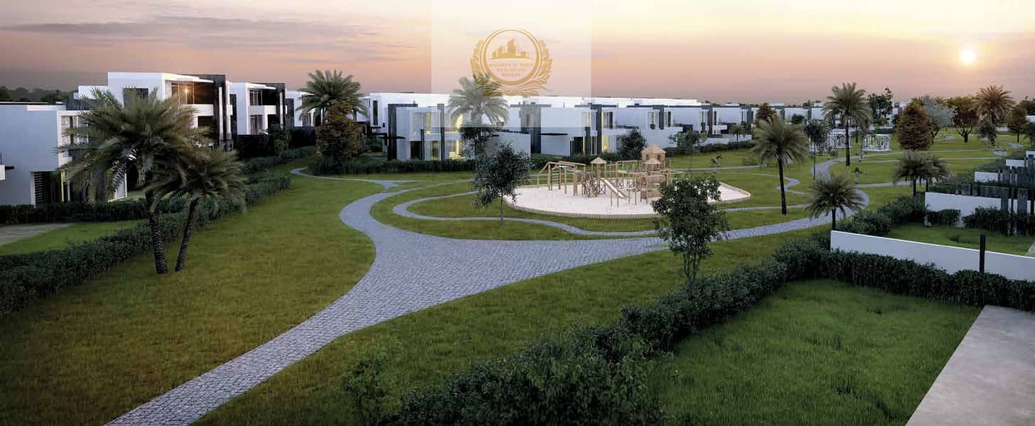 3 Three-bedroom villa in Dubai for sale only in installments