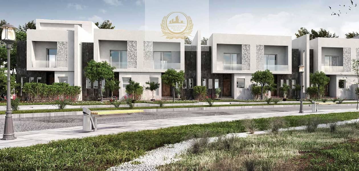 4 Three-bedroom villa in Dubai for sale only in installments