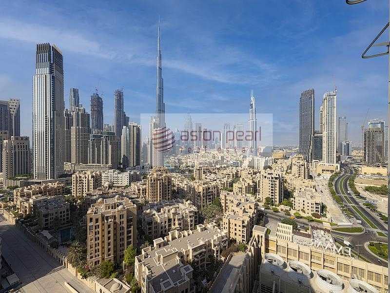 2 Burj Khalifa View | Handover End of Oct | Spacious