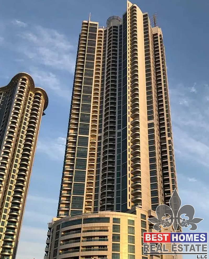 Beautiful 1 bhk for rent in Corniche tower, Ajman