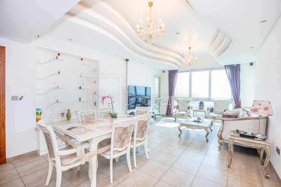 8 Sea View | Double Balcony | C Type | Maids Room