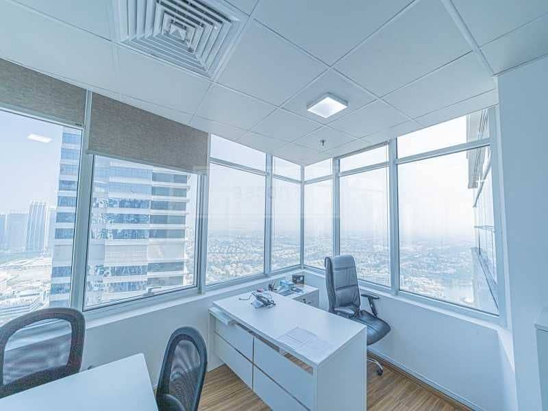 Fitted | JLT & Jumeirah Heights View | High Floor Fitted | JLT & Jumeirah Heights View | High Floor