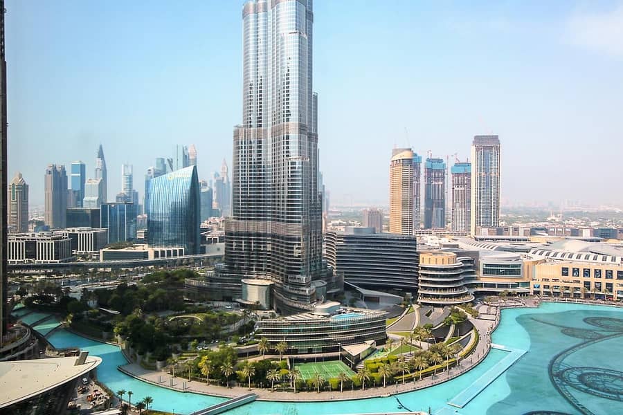 Fountain & Burj Khalifa View I 2 Bedroom I High Floor