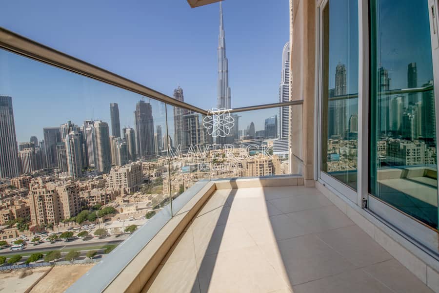 15 Burj View | Upgraded 2BR | Chiller Free