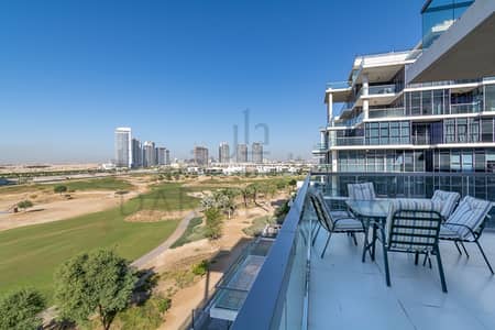 2 Bedroom Flat for Sale in DAMAC Hills, Dubai - Stunning Golf Course View | Fully Furnished | VOT