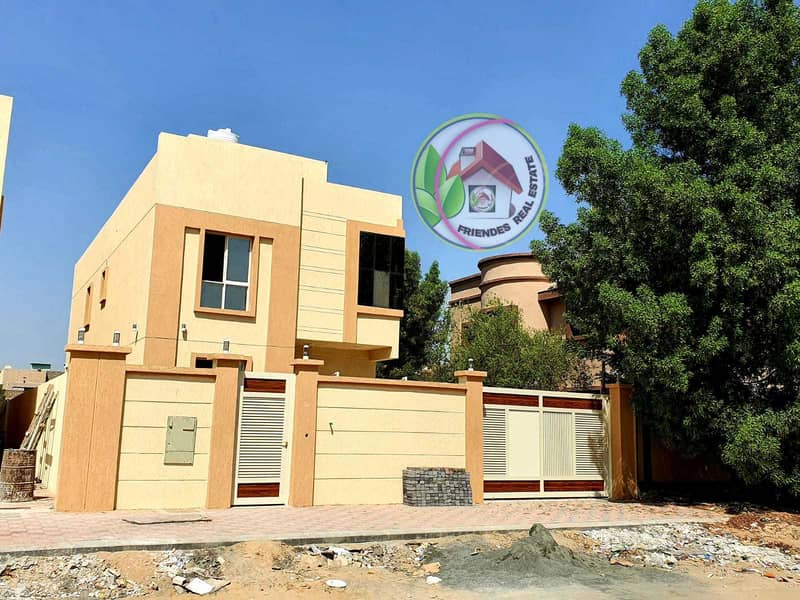 Villa for sale in a very privileged location, dulux finishing, in (Al Mowaihat) area, close to all services and vital facilities, and freehold ownersh