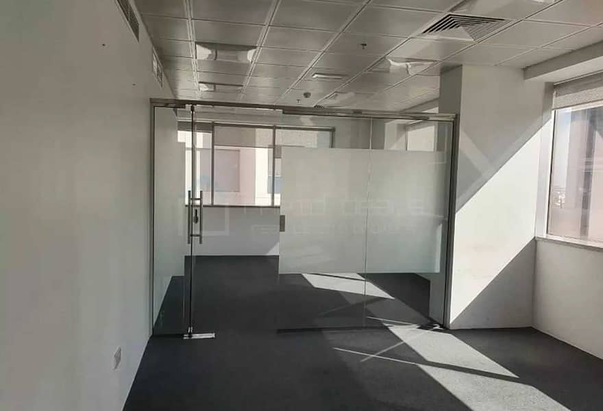 7 Fitted and Partitioned Office  for Rent @ Al Moosa Tower
