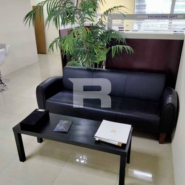 6 Fully Furnished Office|Option Available