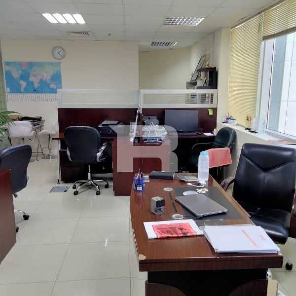 12 Fully Furnished Office|Option Available